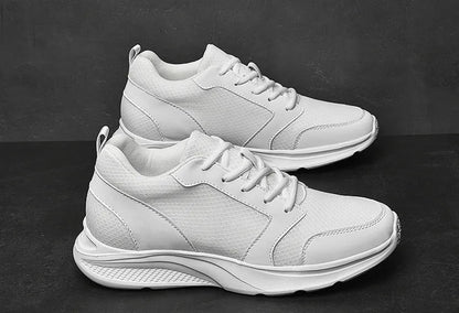 Men Elevator Shoes Height Increase Sneakers Shoes for Men 10cm Sports Casual Shoes Invisible Inner Heightening Shoes for Men 8cm.