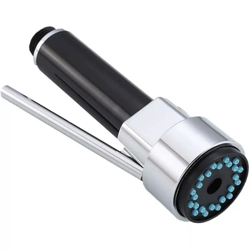 Kitchen pull-out faucet nozzle handheld ABS faucet water-saving high-pressure nozzle bathroom sink faucet replacement