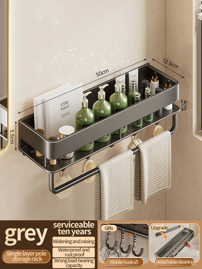 Bad regal Bad regal Toilette Aluminium Hänge gestell Bad Veranstalter hängen Küche Lagerung