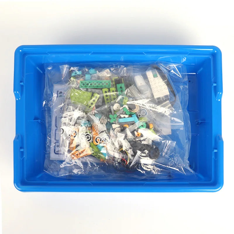 NEW 280PCS Parts WeDo 2.0 Robotics Construction Core Set Building Blocks Compatible with 45300 Scratch 3.0 Educational DIY Toys.