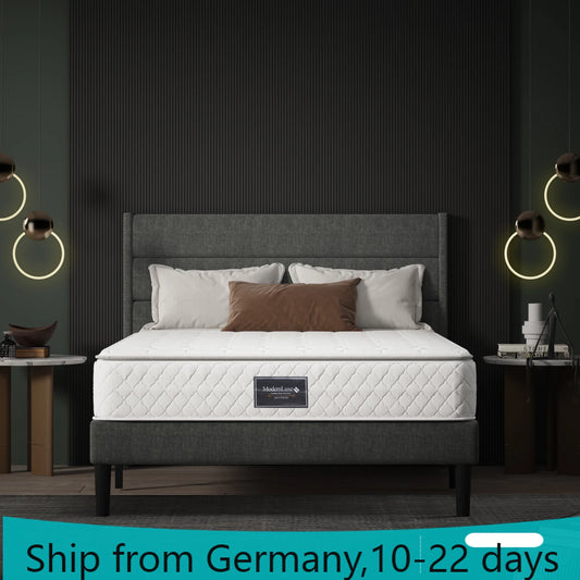 Spring Core Mattress, 7-zone Cold Foam Mattress, Pocket Springs, Quilted Microfiber Cover, Firmness Level H3, Height 25 Cm.