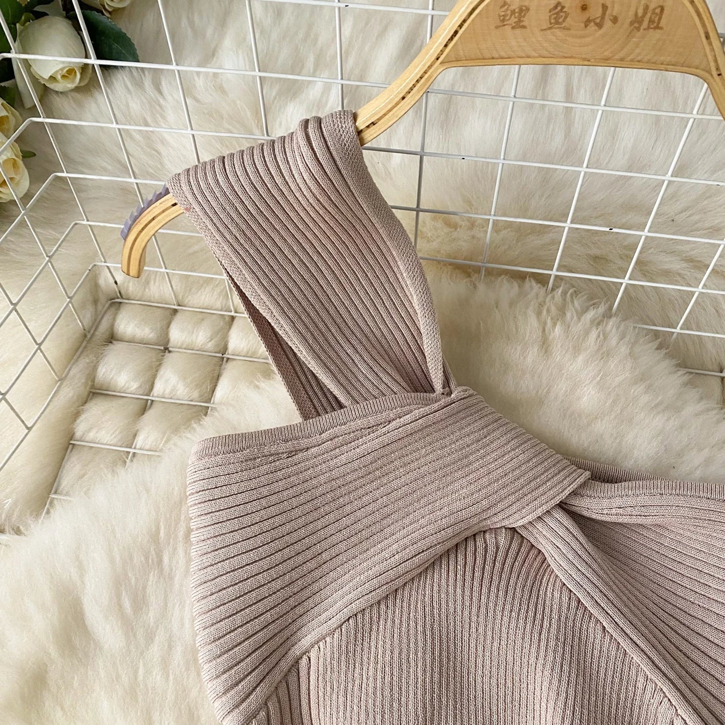 SINGREINY Einzelnen Schulter Tinte Stricken Kleid Backless Tank Gestreiften Schlank Bodycon Sommerkleid Frauen Sommer Beachwear Sexy Chic Vestidos