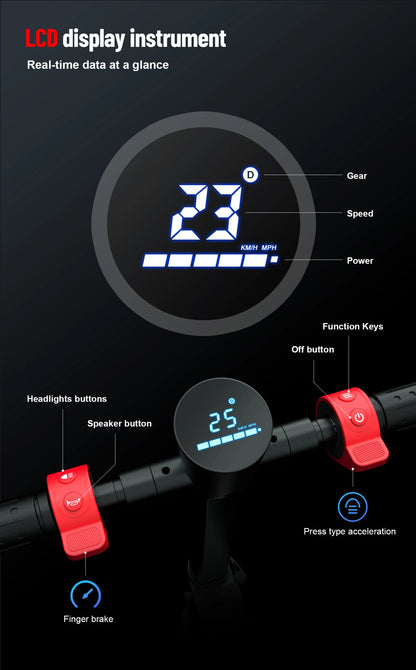 HX X6 electric scooter Foldable 350W 25KM/H Electric scooters 7.5AH 36V E Scooter 5.5 Inch Escooter for Adults.