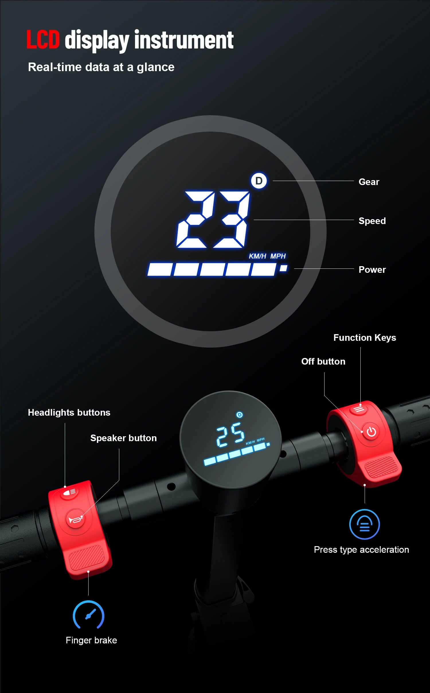 HX 7.5AH Electric E Scooter 350W 25KM/H Foldable Electric Kick Scooter Scooters 5.5 Inch APP Smart Escooter for Adults.