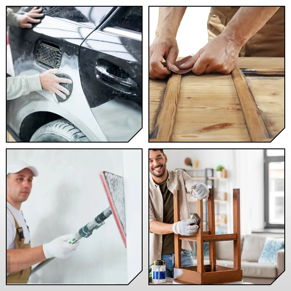 YOFIDRA Elektrische Exzenterschleifer 125 MM Akku-schleifen Schleifen Polieren Maschine Holzbearbeitung Power Tool Für Makita Batterie Pin