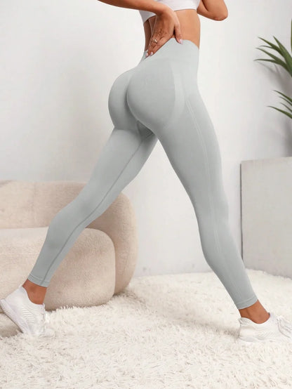 Women Seamless Hip Lifting Women Seamless Sports Leggings High Waist Fitness Leggings Push Up Yoga Leggings Gym Clothing Sports.