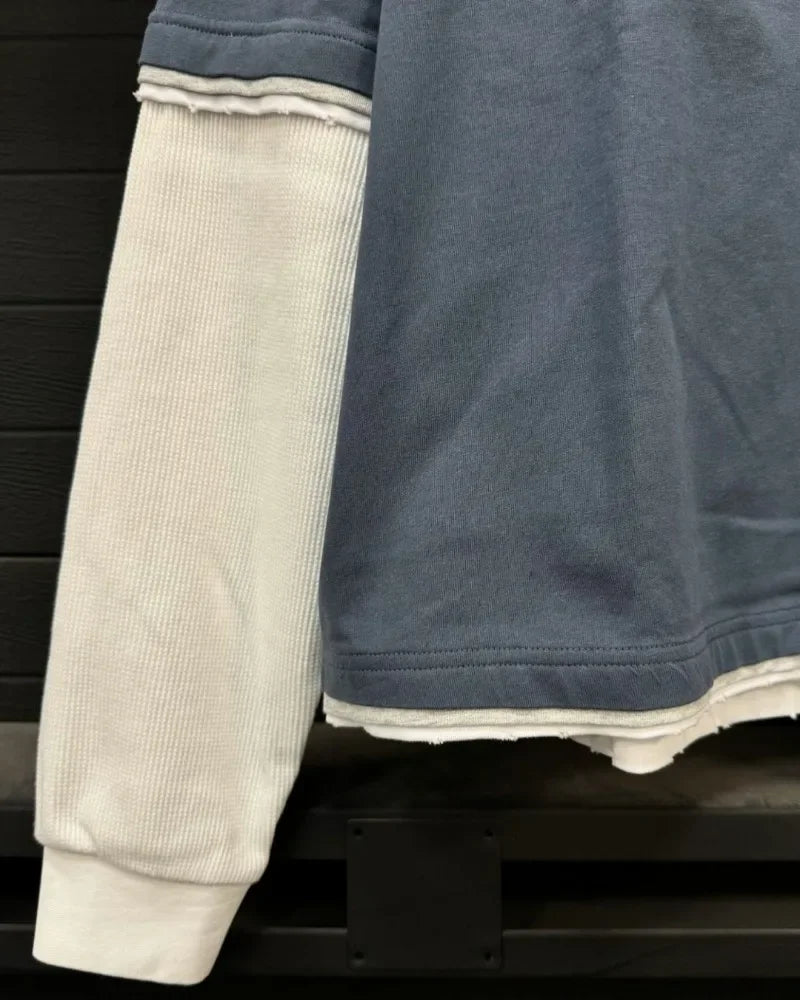 Street Fashion New Letter Printed Cotton Round Neck Long Sleeve T-shirt Men Y2k Trendy Brand Casual Loose Oversized Top Women.