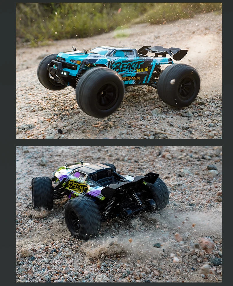 ZLL SG316 MAX 1:16 High Speed Drift Racing Car 80KM/H Brushless Motor 4WD RC Off Road Car Monster Trucks Toys for For Kids Gifts