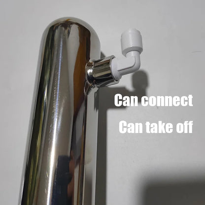 110V/220V Stainless Steel UV Water Sterilizer Ultraviolet Tube Lamp Direct Drink Disinfection Filter Aquarium Fish Tank Purifier.