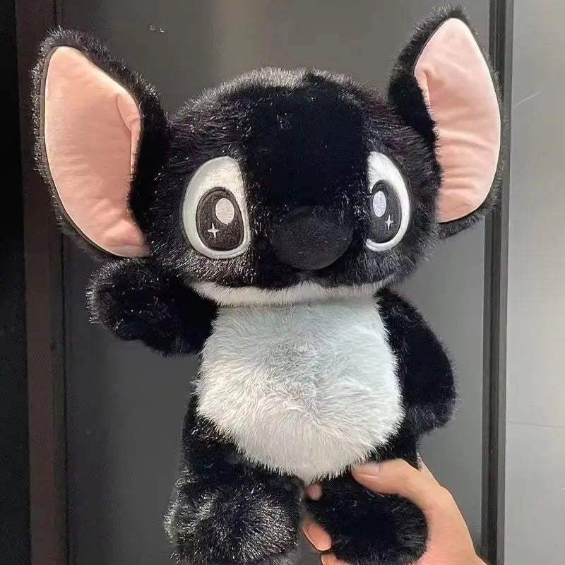 70cm New Black Doll Cartoon Cute Stitch Male And Female Plush Children'S Originality Birthday Gift Plush Toy Bedding Ornament.