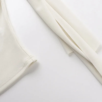 Sexy Asymmetrical Shoulder T-Shirt Women's Versatile Strapless Top Summer New Arrival Polyester Fiber One-Shoulder Sleeveless.