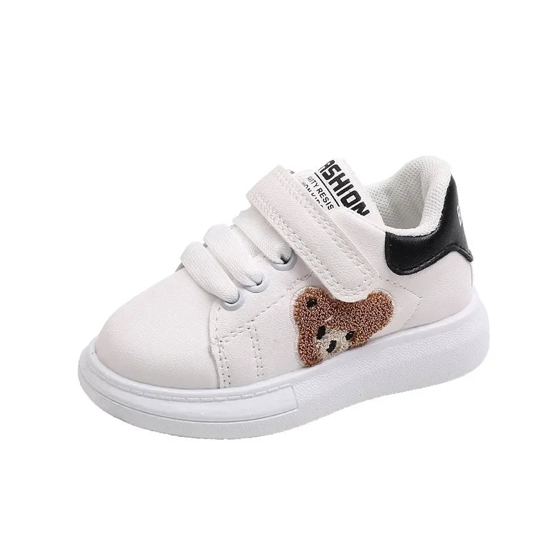 Autumn Baby Boys Girls Panda Sneakers 1-6 Year Toddlers Fashion Sports Board Flats Infant Shoes.