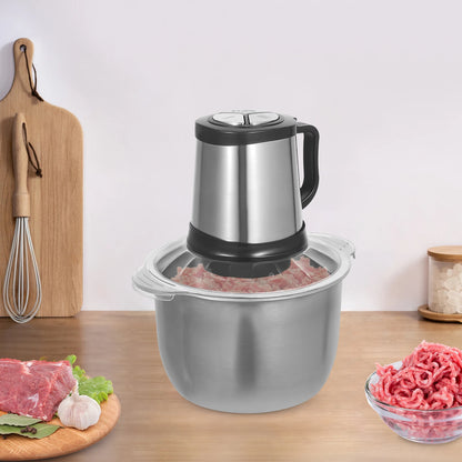 800W Stainless Steel Kitchen Meat Grinder, Electric Meat Grinder, Kitchen Lamb, Beef, Pork Minced Meat Mixer.