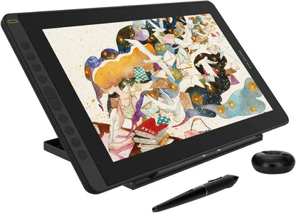 HUION New Arrival Kamvas 16(2021) Graphics Drawing Monitor Battery-free Digital Pen Tablet For Win/MAC And Android 120%s RGB