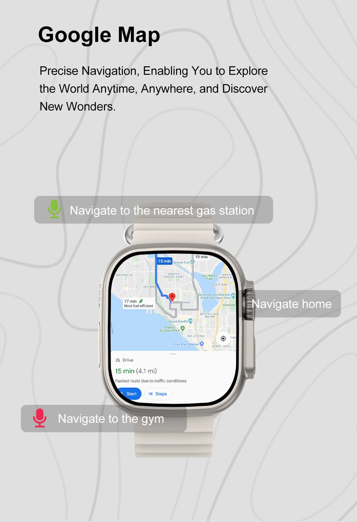 DT Ultra 3 Smartwatch Amoled Screen 4GB MP3 MP4 Player Bluetooth Network Sharing APP Store ChatGPT Smart AI Watch Men Sportwatch.