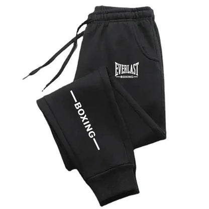 New Autumn EVERLAST Printed Jogging Pants Men's Tracksuit Pants for Men Sweatpants Jogger Men Brushed Gym Women Winter Trousers.