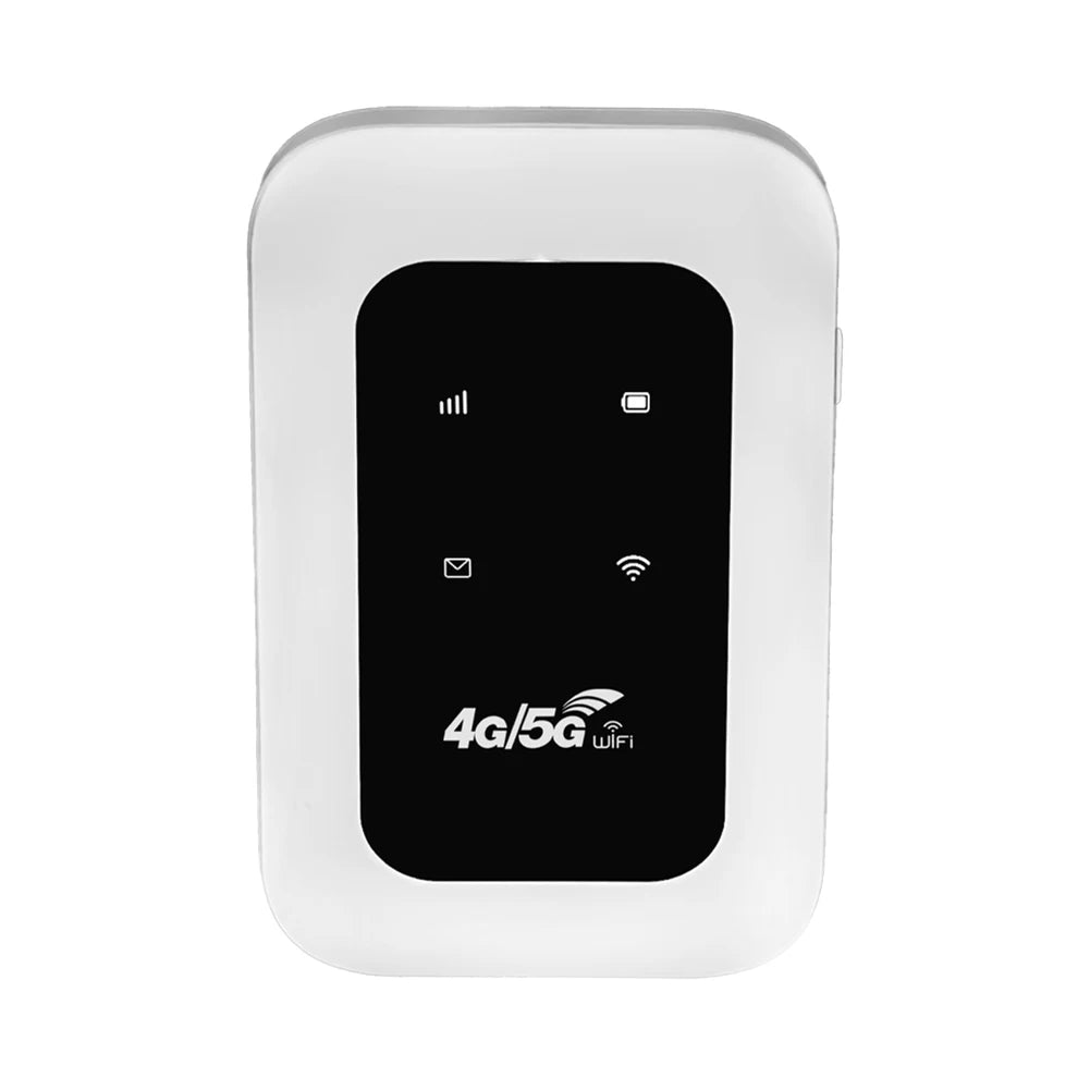 4G/5G Mobile WIFI Router 150Mbps 4G LTE Wireless Router 2200mA Portable MiFi Modem Mobile Pocket Wifi Hotspot with Sim Card Slot.