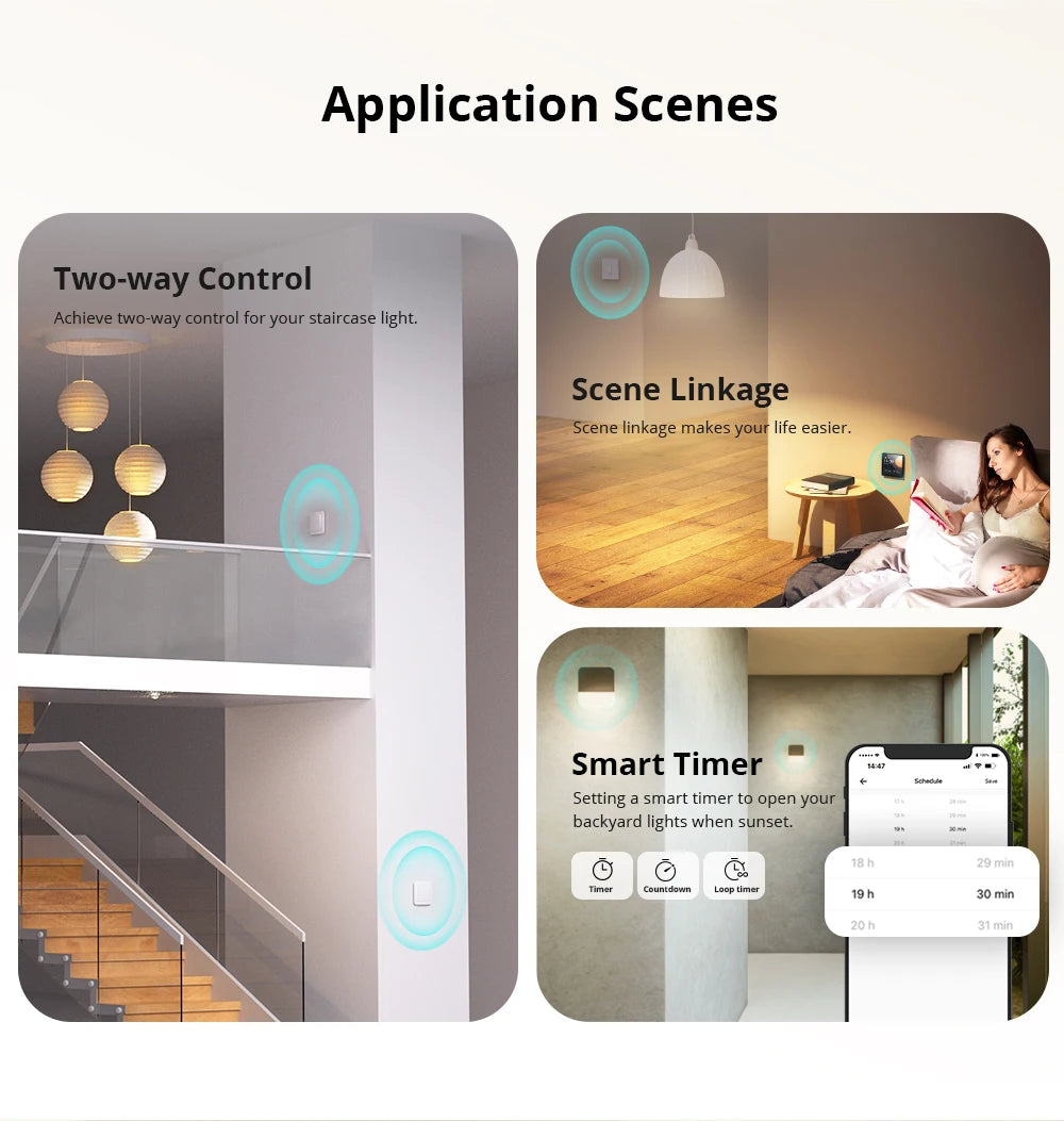 SONOFF ZBminiL2 ZigBee Smart Switch mit eWeLink APP Sprachsteuerung von Yandex Alice Alexa Google Home Assistant Salute Smart Home.