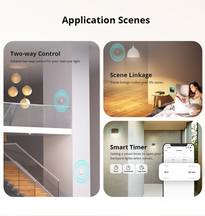 SONOFF ZBminiL2 ZigBee Smart Switch mit eWeLink APP Sprachsteuerung von Yandex Alice Alexa Google Home Assistant Salute Smart Home.