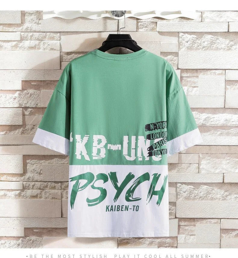 Summer Sets for Men Casual Comfortable and Breathable Short Sleeve Tshirt Shorts Outfit Stylish tracksuit men clothes for men.