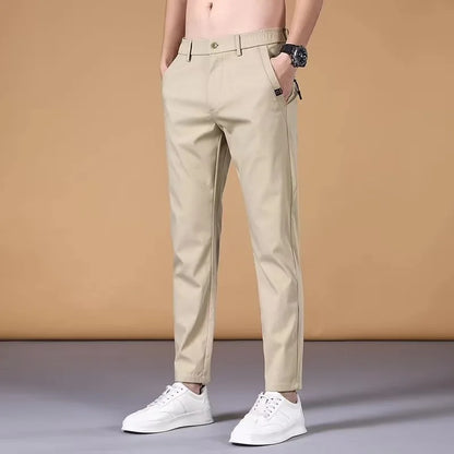 Fashion Men's Pants Summer Suit Pants Casual Korean Men's Pants Joggers Men Streetwear Casual Sports Pants.