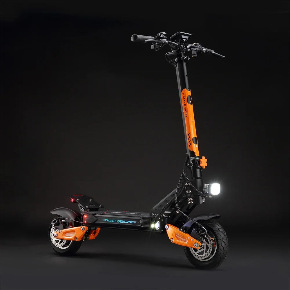 HALO KNIGHT T102 Professional Electric Scooters Free Shipping 52V 1200W 21Ah E Scooter 50KM/H E-Scooter Folding Adults Scooter.
