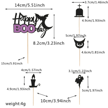 Halloween-Kuchenaufsatz, Geisterhandschloss, Spinnennetz, Kinder, alles Gute zum Geburtstag, Hochzeit, Party, Babyparty, Backen, Kuchen, Dessert, DIY-Dekoration