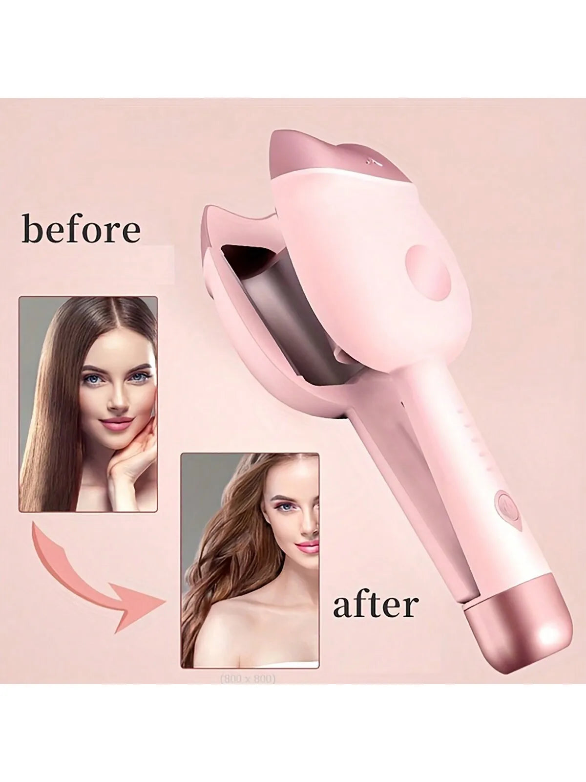 32mm Hair Curler Ceramic Curling Iron Big Wave Deep Wavy Splint Egg Rolls Electric Fast Automatic Hair Plate Styling Tools.