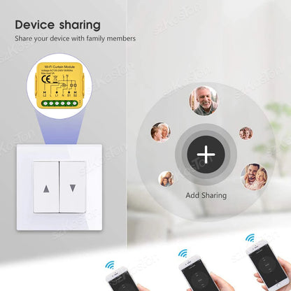 Tuya Smart WiFi/ZigBee Vorhang Schalter Modul Smart Leben APP Verbinden Rollläden Jalousien Motor Schalter Für Alexa Google hause.