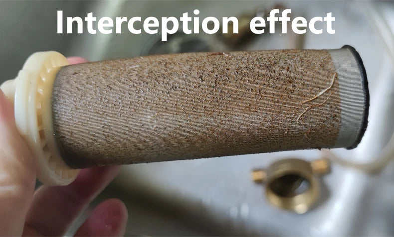 OSWNKW-05 Pre Filter Purifier Whole House Spin Down Sediment Water Filter Central Prefilter System Backwash Stainless Steel Mesh.