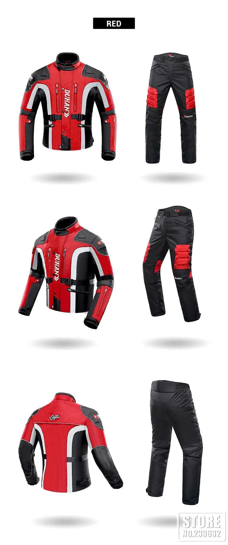 New Winter Motorcycle Jacket Warm Motorcycle Pants Wear-resistant Motorcycle Motocross Jacket Windproof Moto Protector