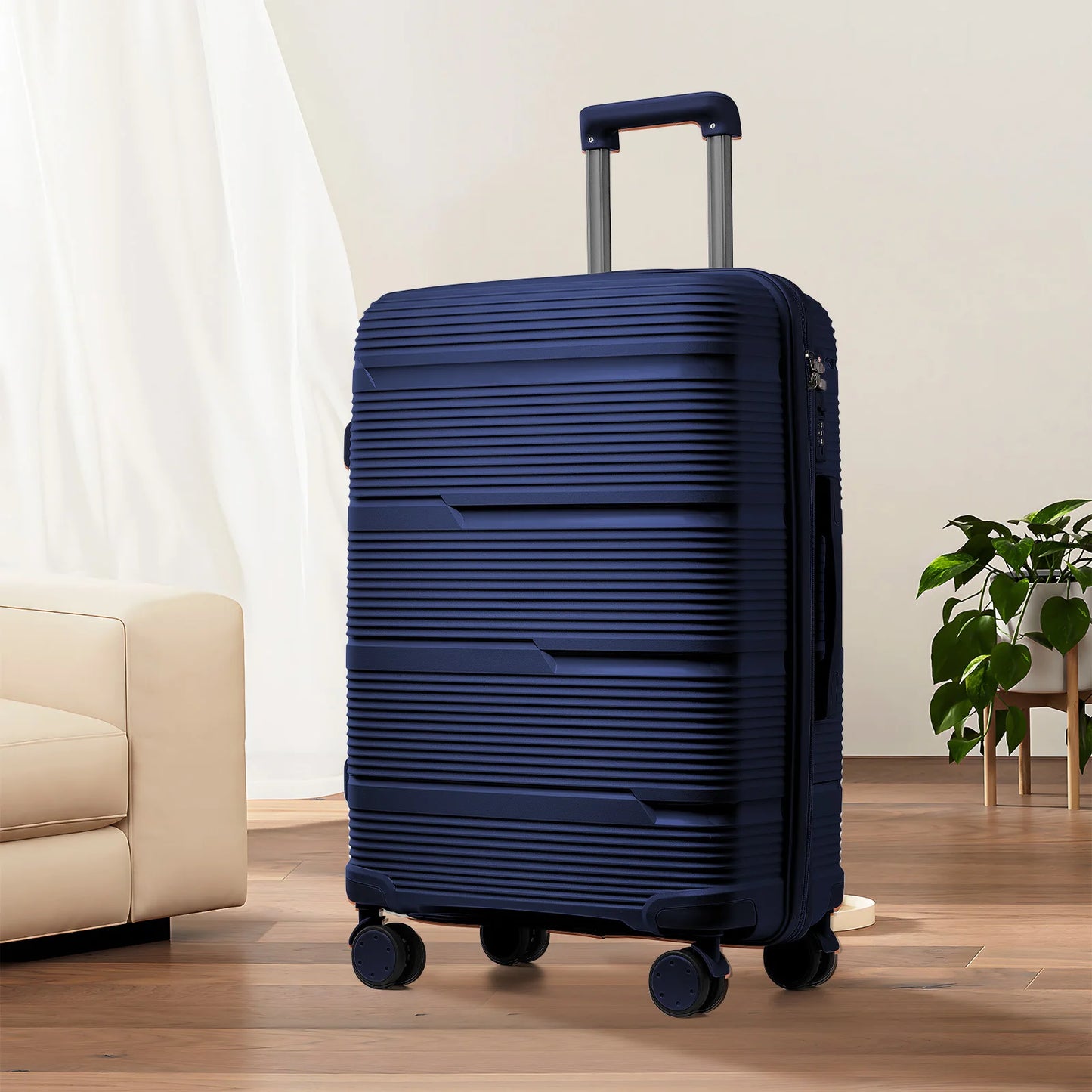 2024 Neues Design Reisekoffer Rollend, Damen Herren Handgepäck Reise Trolley 20 Zoll, Boarding Cabin Gepäck Koffer 24 28''.