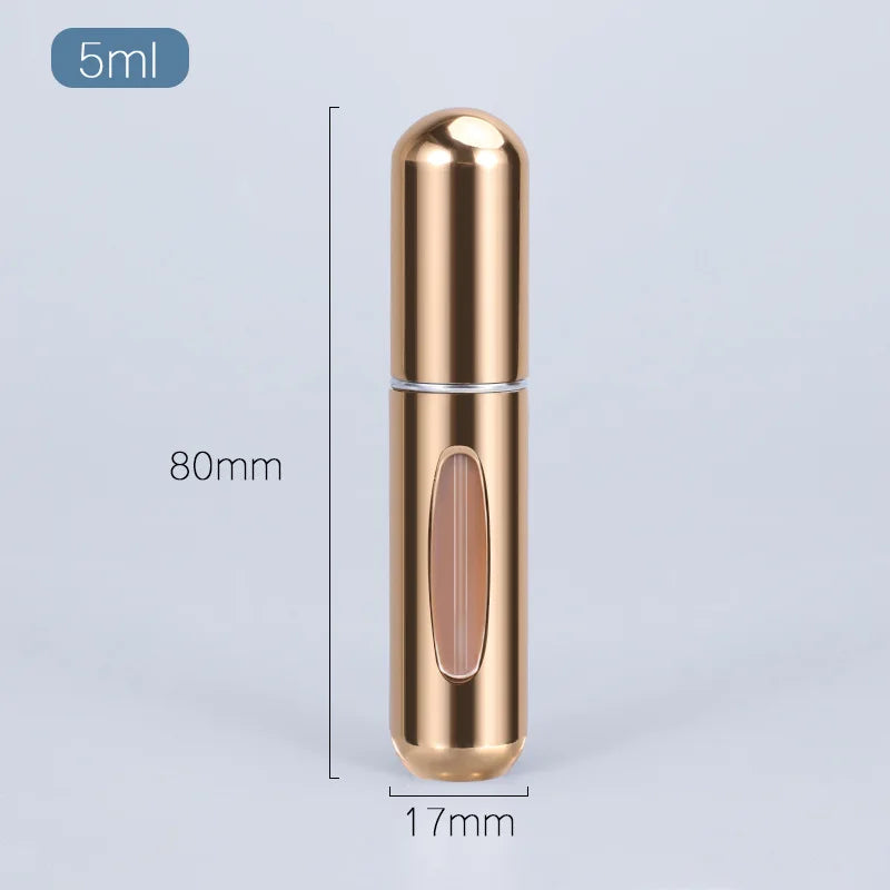 5/8ml Perfume Atomizer Portable Liquid Cosmetics Containers Traveling Mini Alcohol Perfume Refillable Bottles Empty Spray Bottle