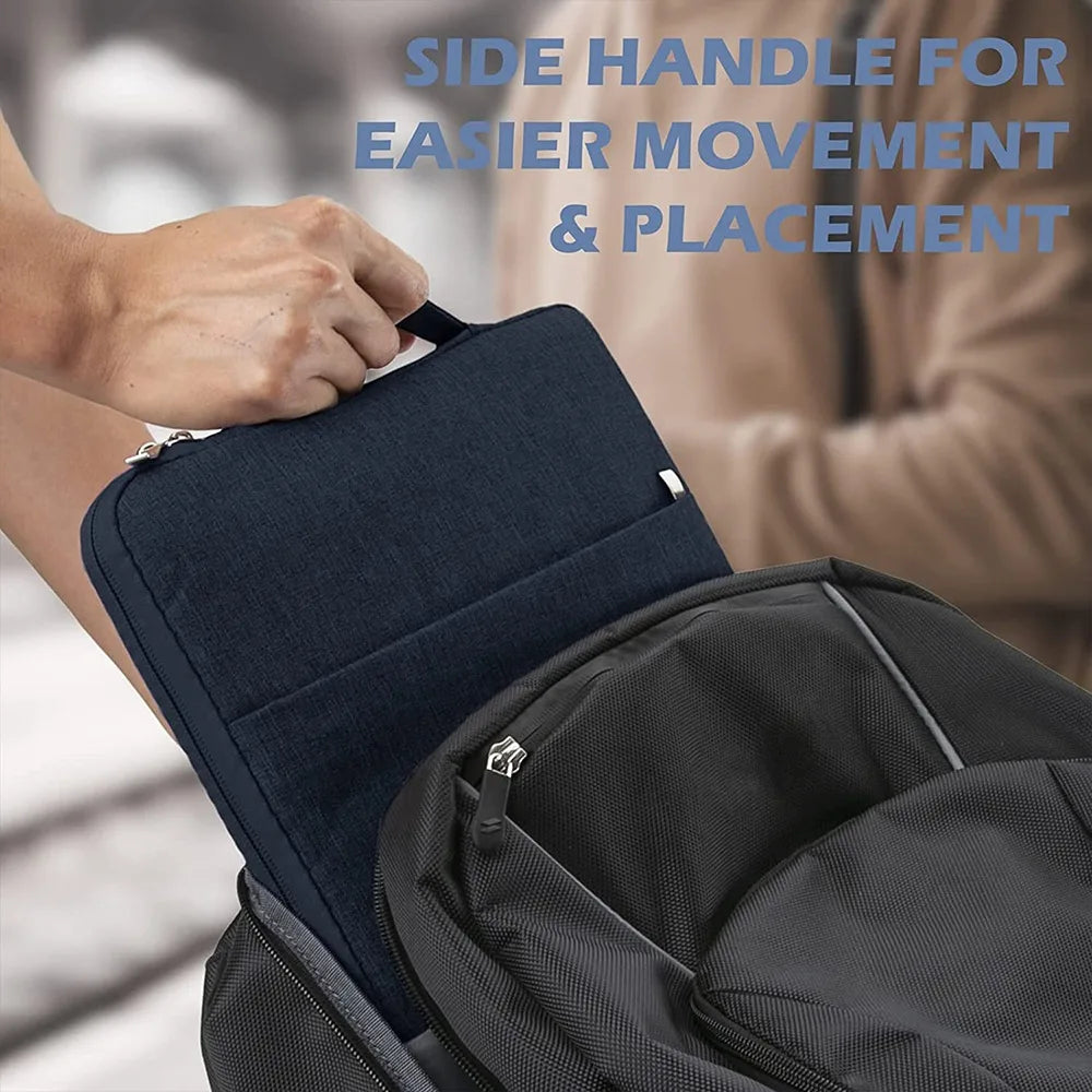 Portable Laptop Sleeve Bag Soft Cover 11 12 13 14 15 15.6 16 Inch for Macbook Huawei Xiaomi HP Dell Lenovo Laptop Sleeve Handbag.