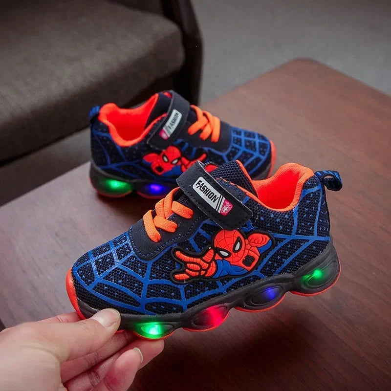 Autumn children's shoes, children's luminous shoes, men's and women's running shoes, baby flashing shoes, LED lights, sneakers