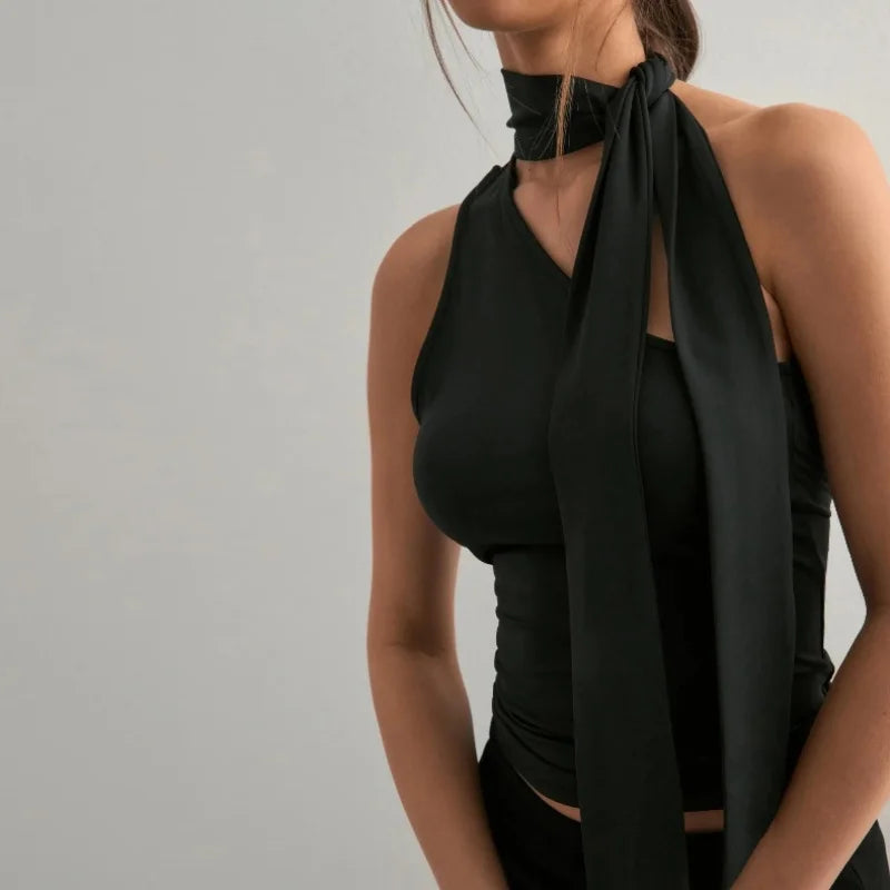 WhereMery Irregular Black Off Shoulder Tube Top Y2K Fashion Sleeveless Backless Tops Autumn New For 2025 High Street Women Vest.