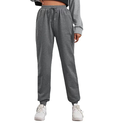Mens Casual Pants Autumn Winter Fleece Sweatpants Men Running Jogger Sports Gym Trousers Fashion Solid Color Workout Long Pants.
