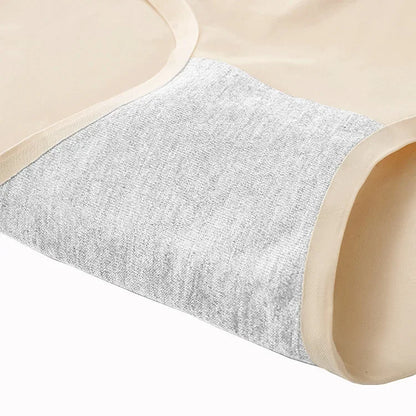 Seamless Ice Silk Panties For Women Intimate Comfort Briefs Large Size Mid-waist M-XXL Multiple Color Options Lingerie 1 Piece.