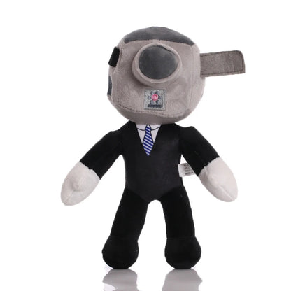 Skibidi Toilet Plush Doll Toys Collectible Gifts for Kids Fans Adults Birthday Anime Game Figure Titan TV Man Cameraman.