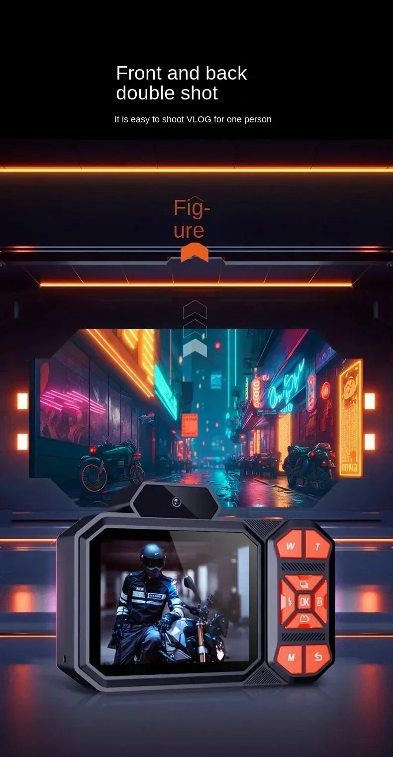 48M HD Digital Cameras 2.8 Inch IPS Screen Instant Photo Camera 18X Zoom Dual Lens Portable Child Camera Photographic Camcorder.