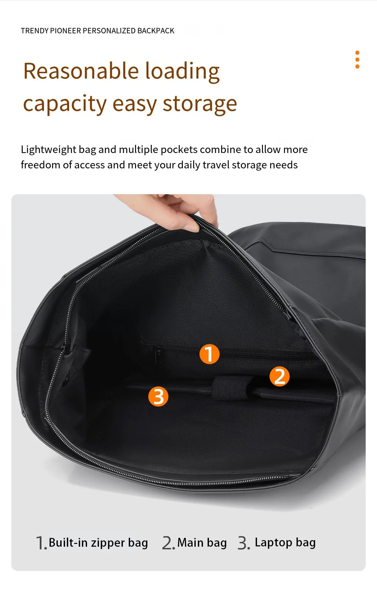 Trendiger Rucksack, Unisex-Freizeitrucksack, Kurzstrecken-Reisetasche für den Außenbereich, personalisierter Laptop-Rucksack, multifunktionale Aufbewahrungstasche mit großem Fassungsvermögen.