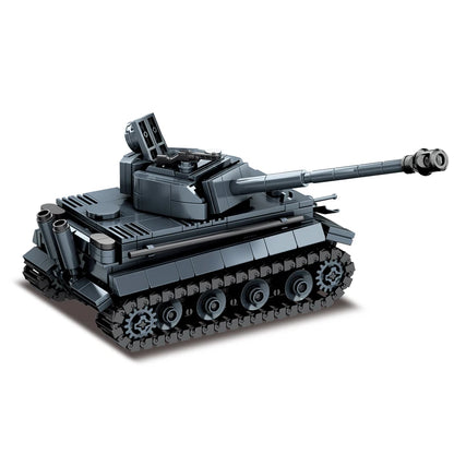 World War 2 WW2 Army Military Soldiers Armor Halftrack Main Station Tank Building Blocks Bricks Model DIY Assembly Toys For Kids.