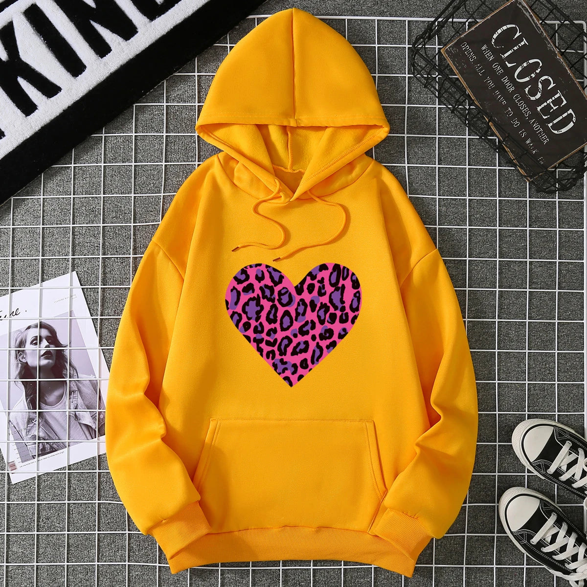 2025 Winter Neue Damen Hoodie High Street Unisex-Stil Doppeltaschen Sweatshirts Oberbekleidung Plus-Size Damenbekleidung CYXX 224.