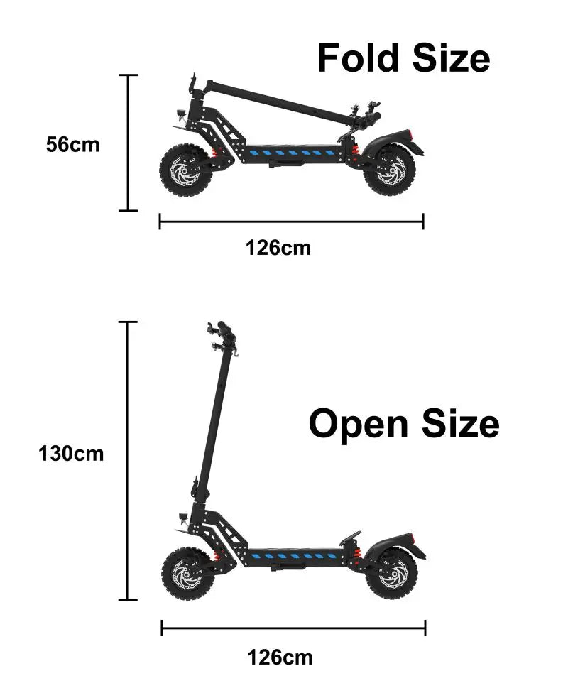 DriveTron DT10 Dual Electric E-Scooter 1400*2W Peak Power 48V20.8AH Battery 10‘’ City Tire Adult Electric Scooter