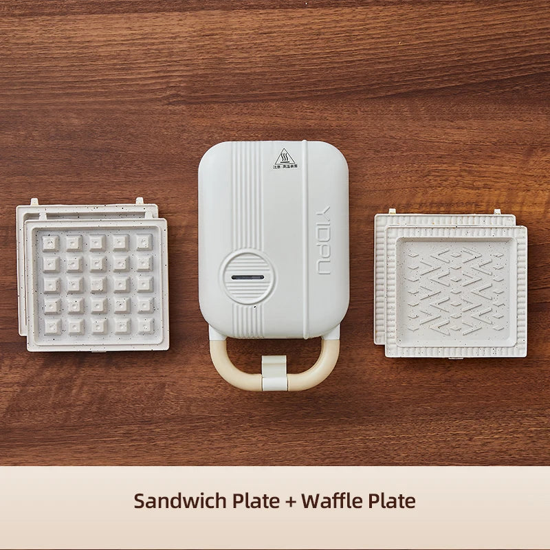 Electric Sandwich Maker Multifunctional Waffle Machine Toaster Baker Breakfast Machine Takoyaki Pancake Donuts Sandwichera 220V