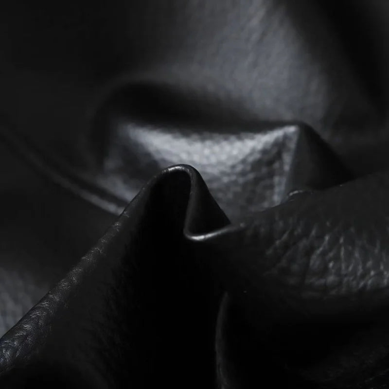 ETJ 2025 neue Damenmode, lockere Version der Stehkragen-Kunstlederjacke, Streetstyle, coole, hübsche Lederjacke