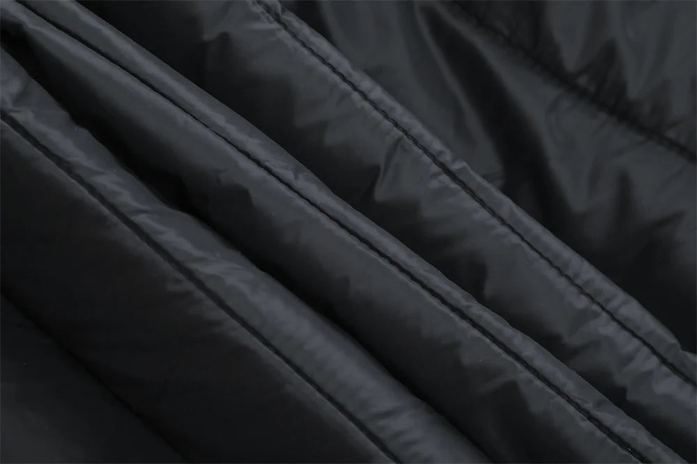 New Winter Fleece-Lined Thickened Cotton Coat Business-Casual Windproof Warm Lightweight Fashionable Hooded Jacket Sports Jacket