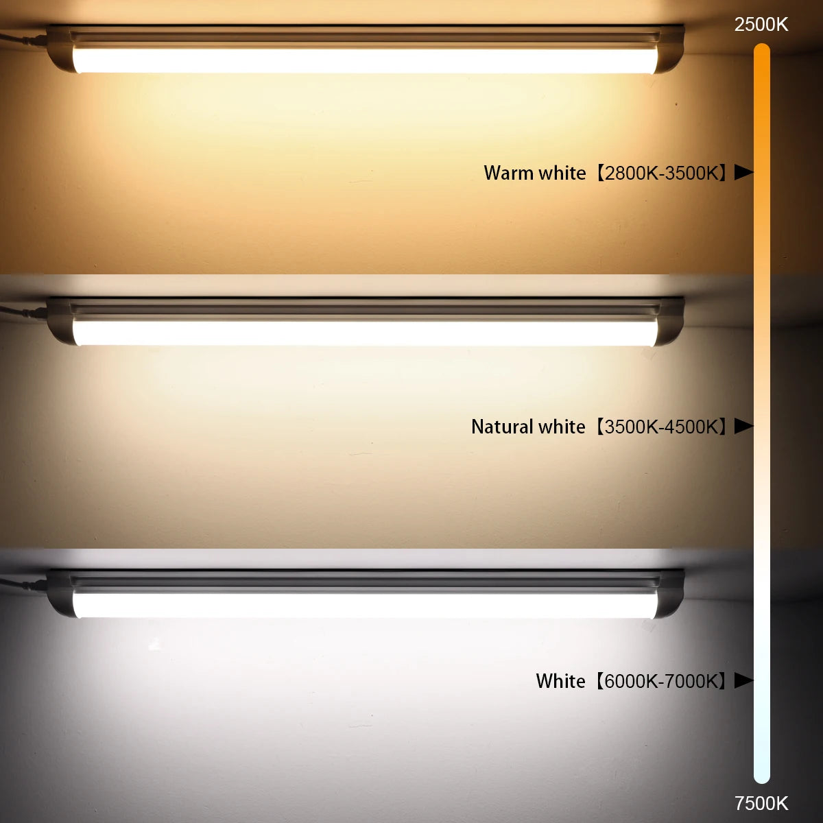 50CM 15W/T5 25W/T8 LED Tube Light 220V Aluminum LED Bulb Bar Wall Lamp For Reading Working Warehouse Home Kitchen Night Lighting.