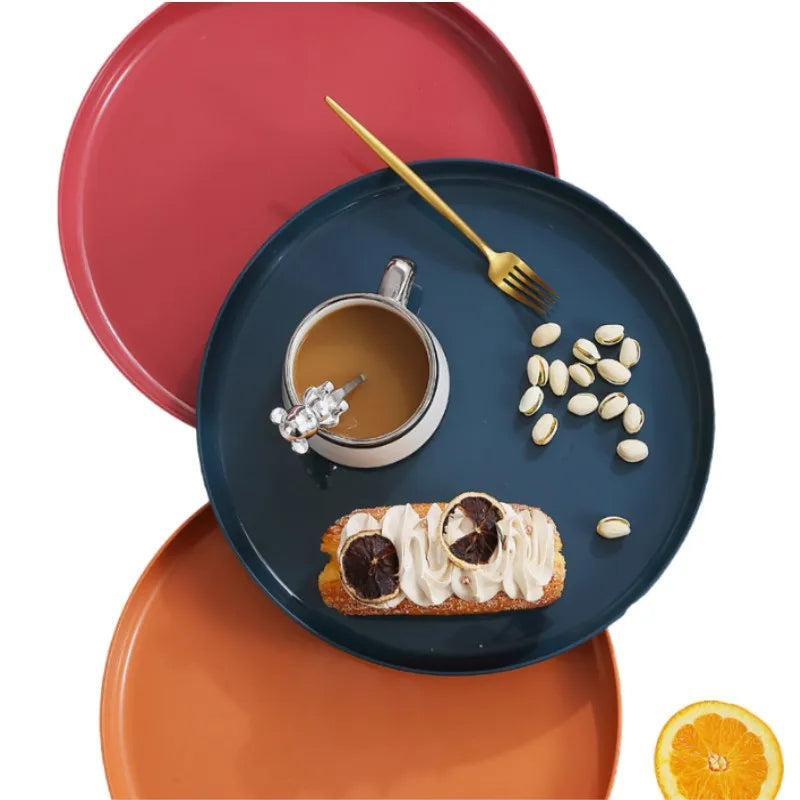 1/4/6PCS Wheat Straw Dinnerware Set Eco-friendly Safety Plates Cups Bowels Home Party Tableware Set Outdoor Camp Candy Colours.