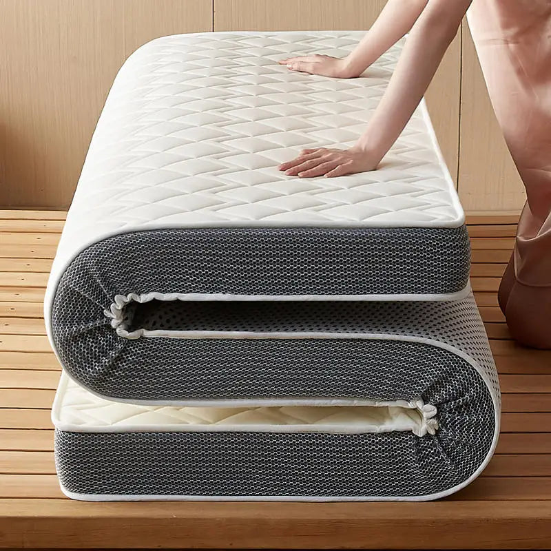 Naturlatex-Matratze, Zuhause, Schlafzimmer, Tatami, Memory, Wattepad, gepolstert, Vermietung, einzelner Studentenwohnheim, verdickt